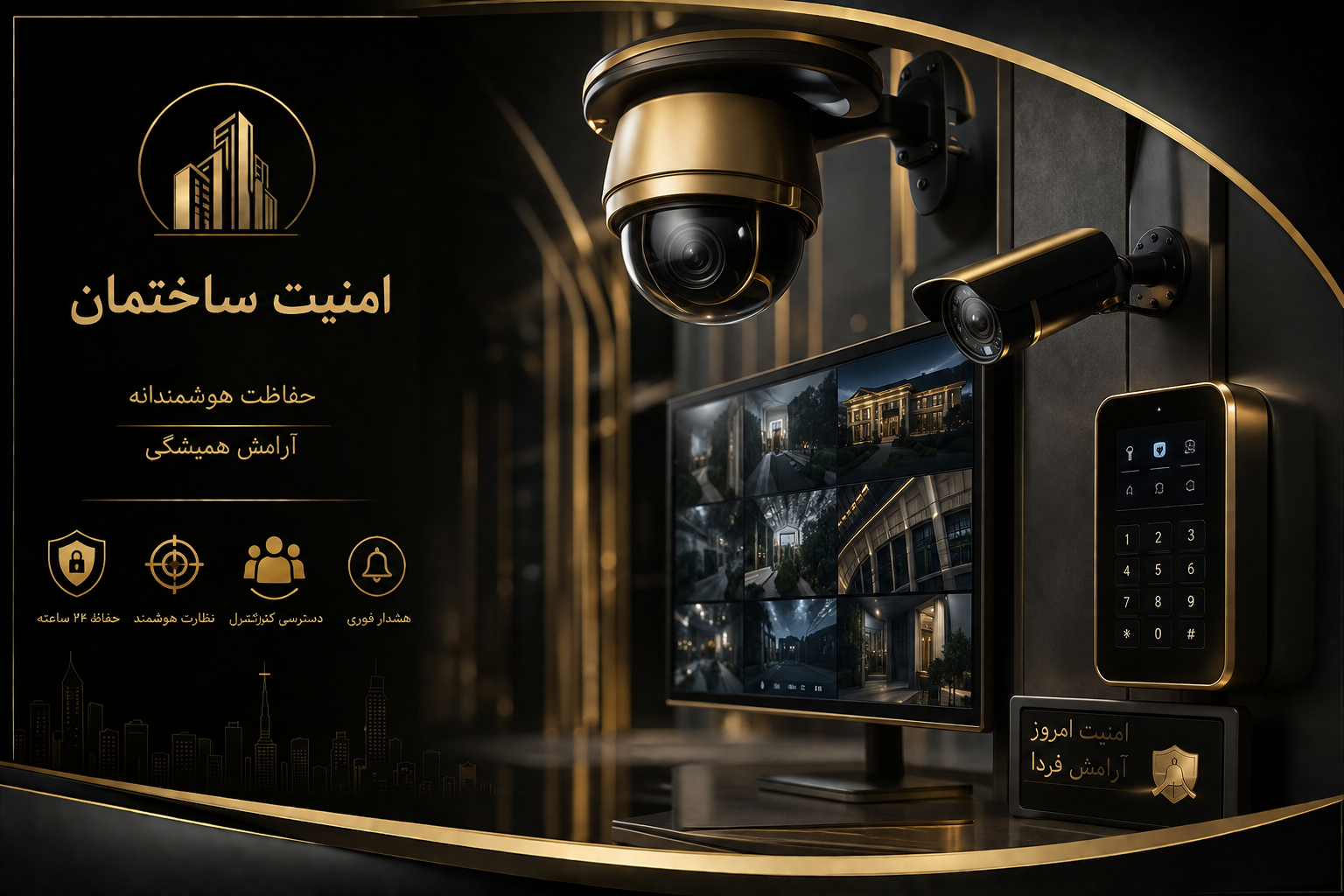 سیستم‌های امنیتی و نظارتی مکران سرویس